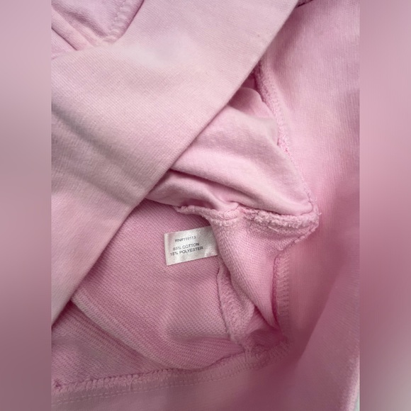 CUFFY'S of CAPE COD light Pink Full Zip Sweatshirt size small - Picture 7 of 8